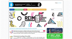 Desktop Screenshot of edu.aytolacoruna.es